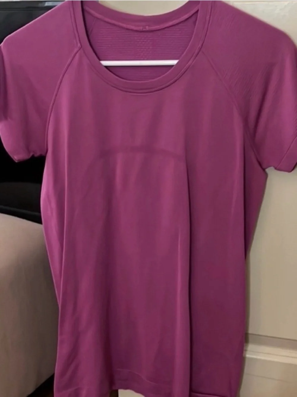 lululemon athletica Short-Sleeve Active Tee - Magenta. OPEN TO OFFERS